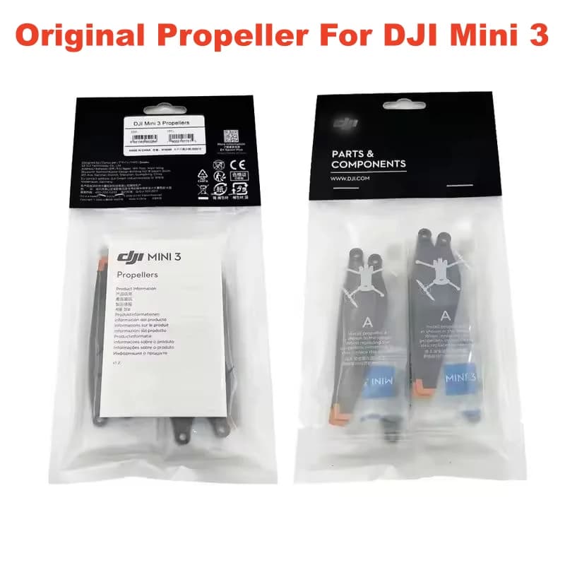 Eliche originali per Mini 3 accessori Drone Ala pieghevole rapida a basso rumore per DJI Mini 3 Parti di riparazione Nuova elica 8 pezzi / set
