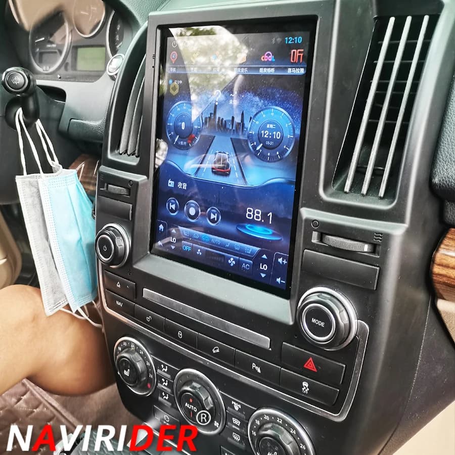 10.4inch 256GB ROM Touch Screen Android 14 Car Radio For Land Rover Freelander 2 LR2 L359 2006~2015 GPS Video Multimedia Player