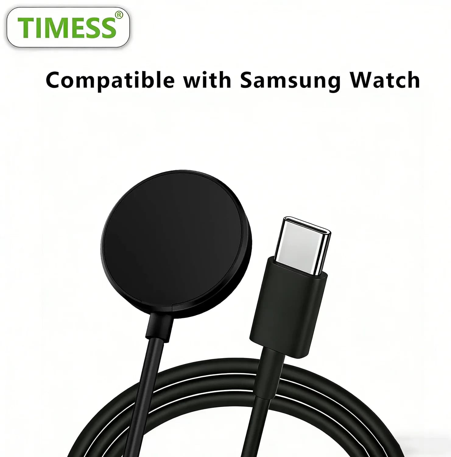 TIMESS Quick magnetic charger for Samsung Galaxy 8 7 6 5 4 3 2 1 Classic Pro Ultra Active charging cable USB A TIPO C
