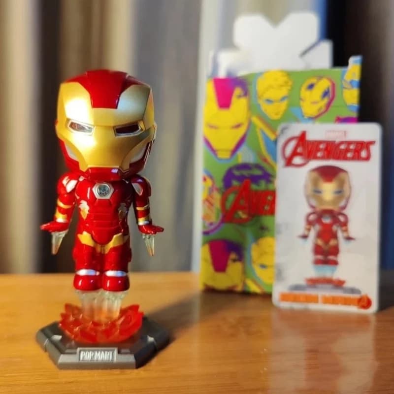 POP MART MARVEL AVENGERS Series Trendy Mystery Box Anime Action Figure Blind Random Box Toys Model Ornament Dolls