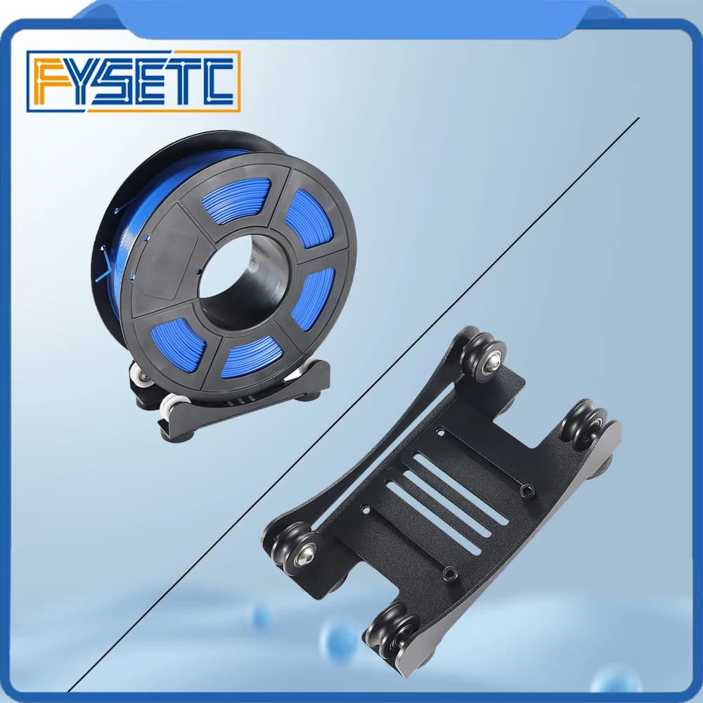 FYSETC Support for 3D Printer Filament Coil Adjusting Bracket For ABS PLA Material Spool Extruder Roller Parts Rack