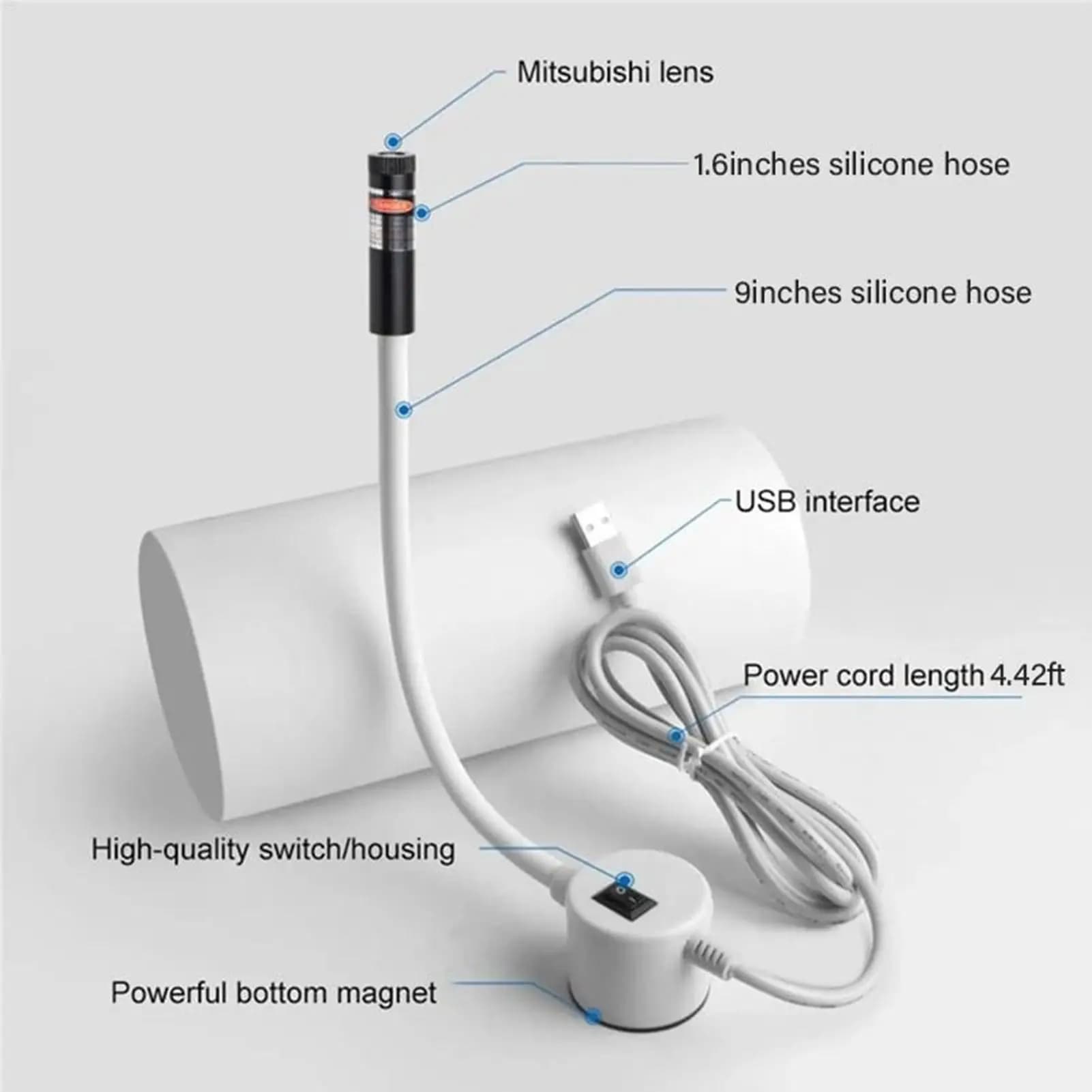 Light For Sewing Machine Positioning Beam Quilting Guide Magnetic Sewing Lights Super Bright For Office Living Room Bedroom Home