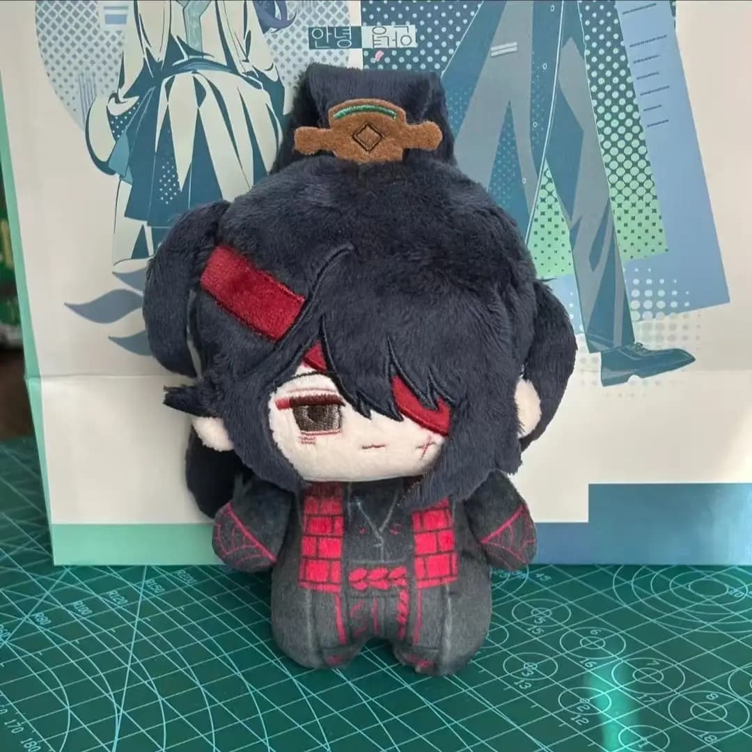 Gioco Limbus Company Peluche Hong Lu Accessori Cosplay Portachiavi in peluche Zaino per bambole Pendenti decorativi Regalo di Natale