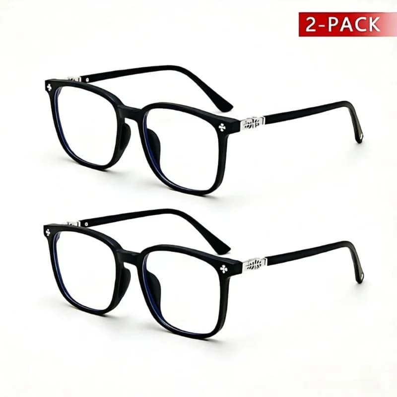 New Blue Anti Light Glasses for Women and Men, for Computer/Telephone, Daily Use, Fashion Glasses and Trendy, Natural Glasses