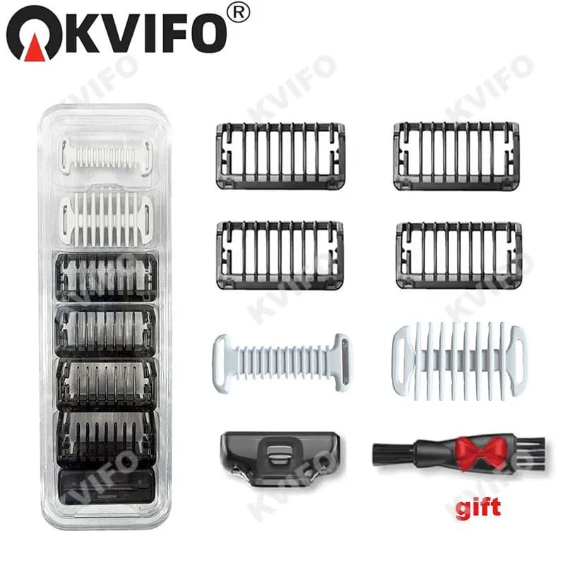 3/5/7/8 Pcs Guide Pettine Protective Blade QP2520 QP2630 QP2724 QP2834 QP6510 QP6520 QP6531 Electric Shaver Barba Trimmer