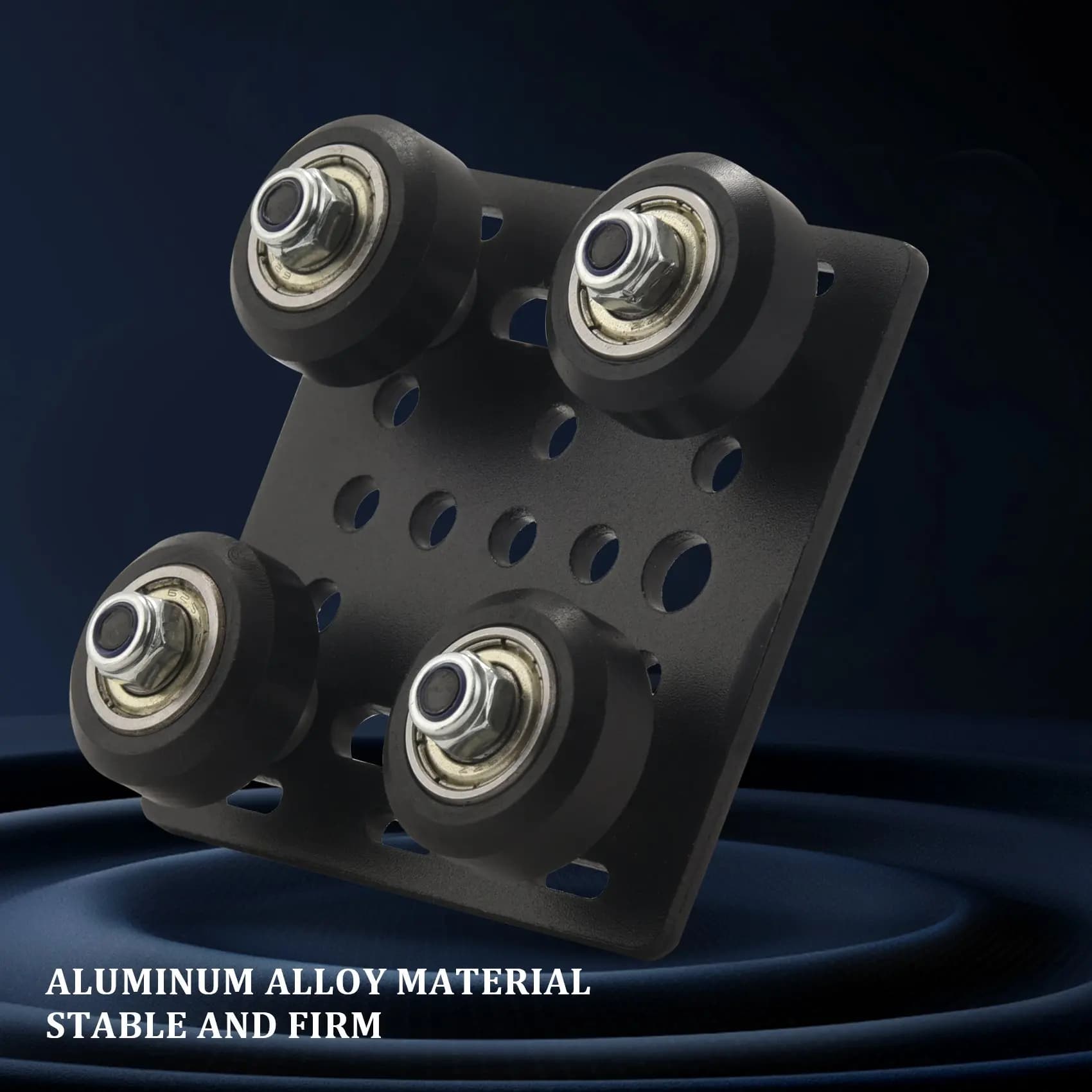 AY14 - Piastra scorrevole in alluminio 2020 V-Slot per stampante 3D, per profili V-Slot a cinque ruote