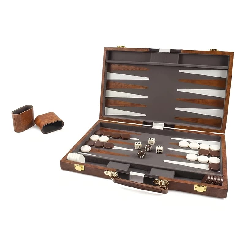 38cm/15inch Classic game set folding board, standard version, portable travel game, ideal gift for strategy enthusiasts