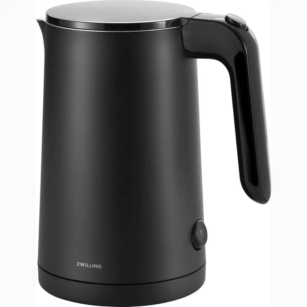 Bollitore elettrico da 1 litro con manico Cool Touch - Nero