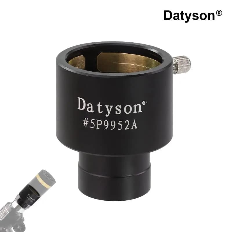 Adattatore per oculare telescopio astronomico Datyson da 0,965 pollici a 1,25 pollici in alluminio con diametro da 24,5 mm a 31,7 mm