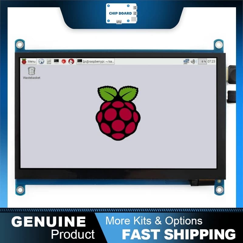 Monitor LCD HDMI Waveshare da 7 pollici (H): IPS 1024x600 con touch capacitivo, supporta Pi, Jetson Nano, Windows 10