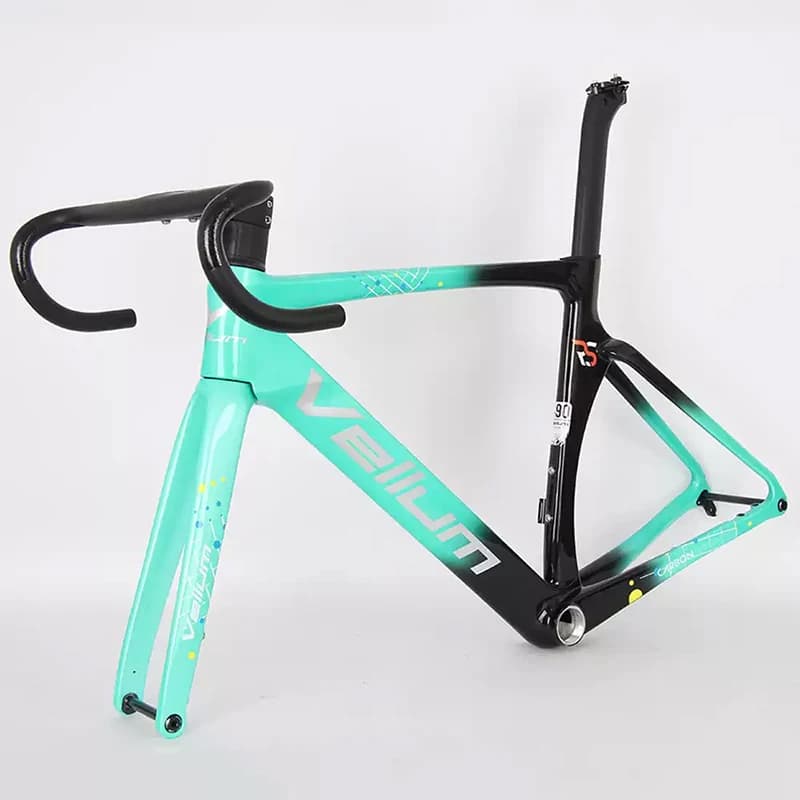 Carbon Fiber Bicycle Frame, Concealed Internal Wiring, Disc Brake Supported, Lightweight Carbon Frameset for Cycling BMX Riding