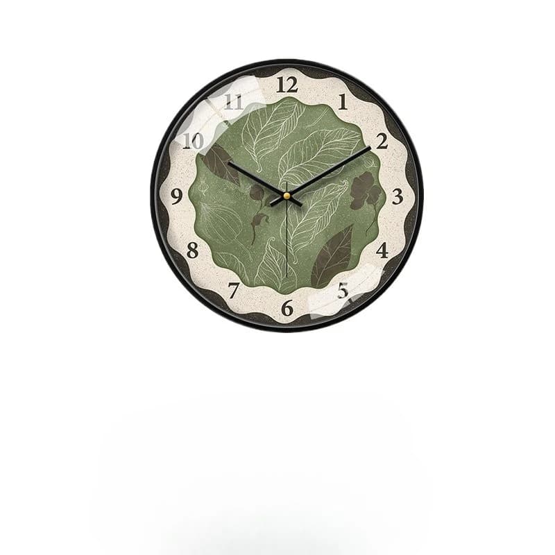 Wall clock living room home medieval style silent modern wall decoration light luxury clock