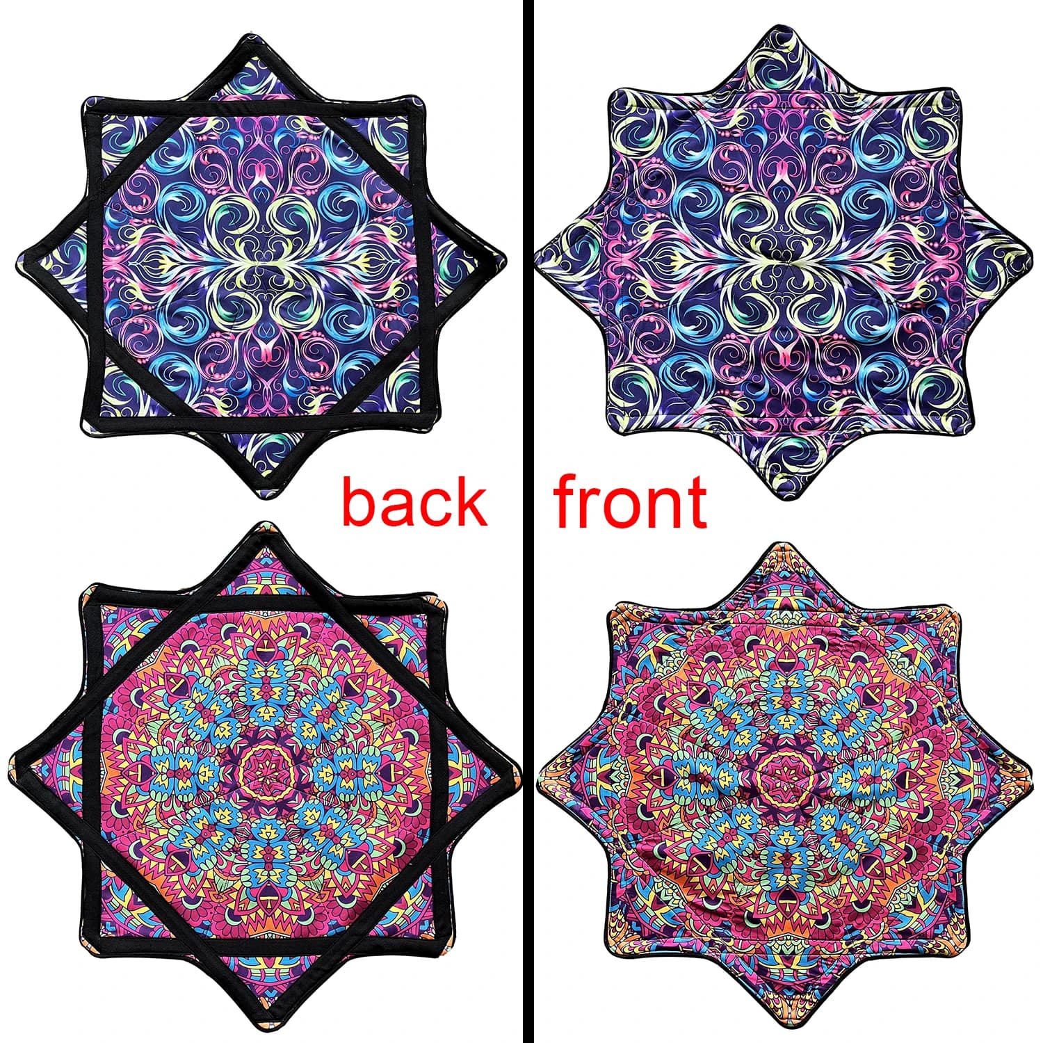 Dapo Spinning Dance handkerchief Lycra octagonal scarf steering handkerchief 67 cm * 67 cm customizable rotary handkerchief