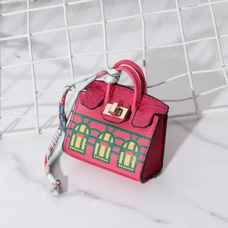 Nuova Mini Borsa 2026, Portatile, con Cordino, Borsa per Auricolari Bluetooth, Portamonete, Borsa Multifunzionale