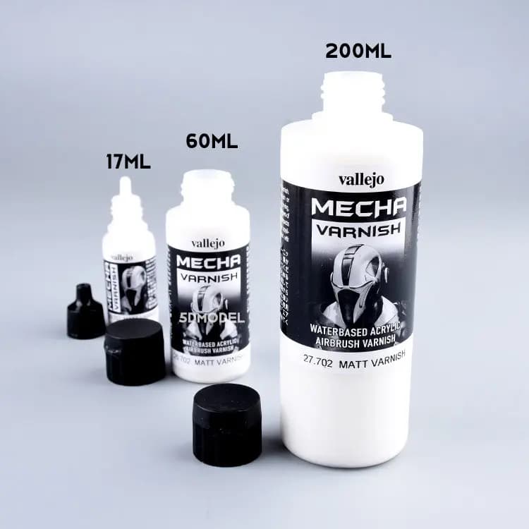 Vallejo MECHA Mech Series Clear Varnish Glossy Oil Spain Water-based Paint AV Military