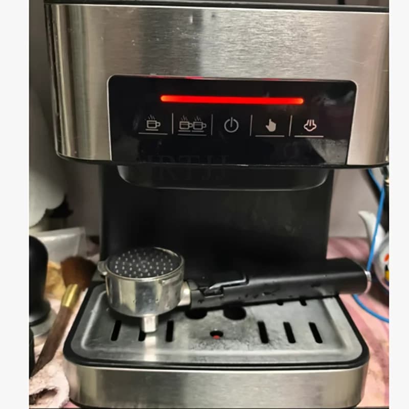 Italian 20 Bar Stainless Steel Programmable Espresso Machine Electric Coffee Maker Steam Frother Brew Syste