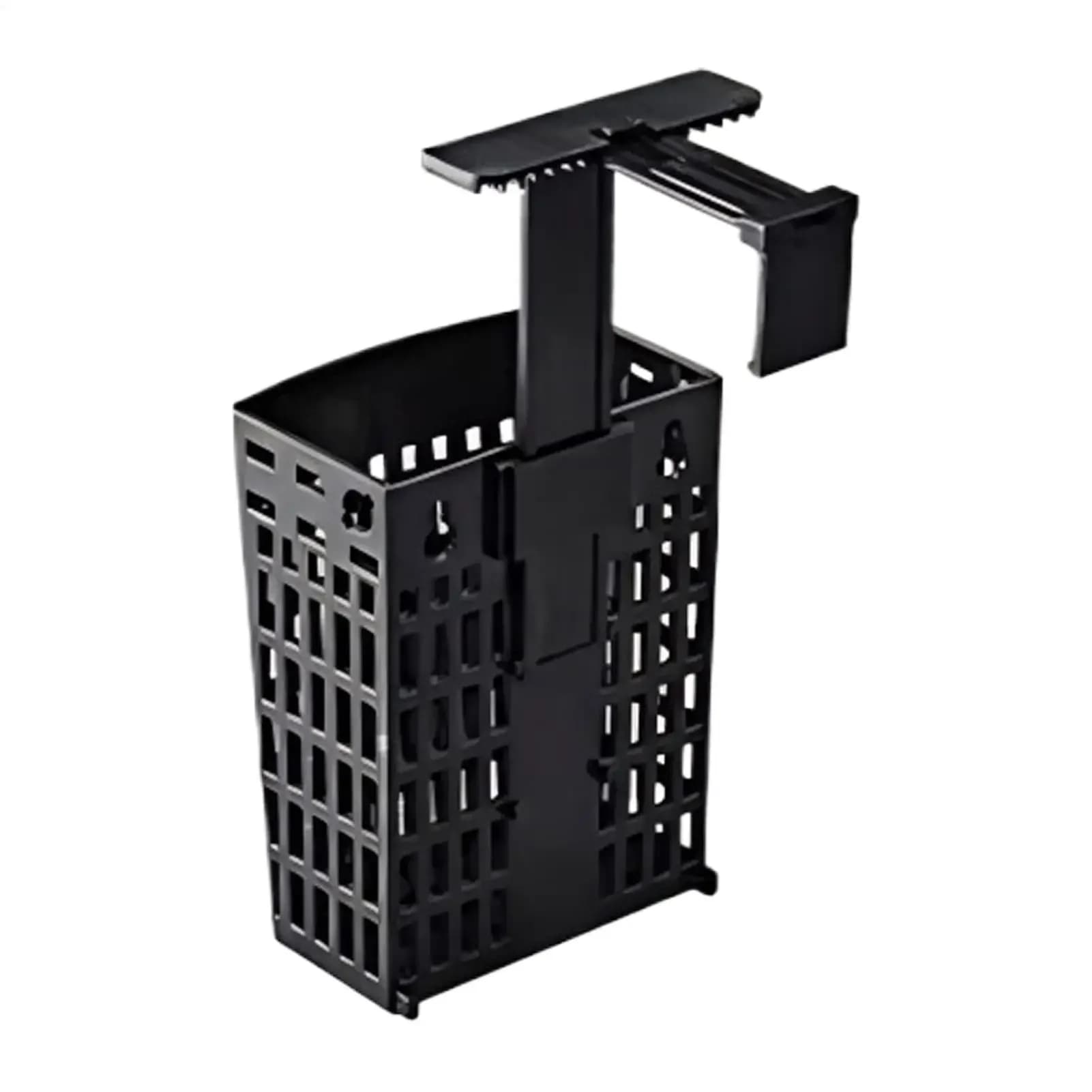 Aquarium Plant Holder Adjustable Height Cultivation Pot Aquarium Plant Pots With Extendable Hook And Suction Cup For Fish Tank