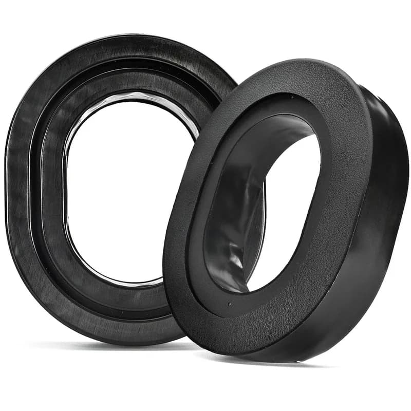Silicone Slot EarPads Headphone Replacement Cushion Earpads Gaming Headset Covers Compatible With Razer Kaira Pro Blackshark V2X