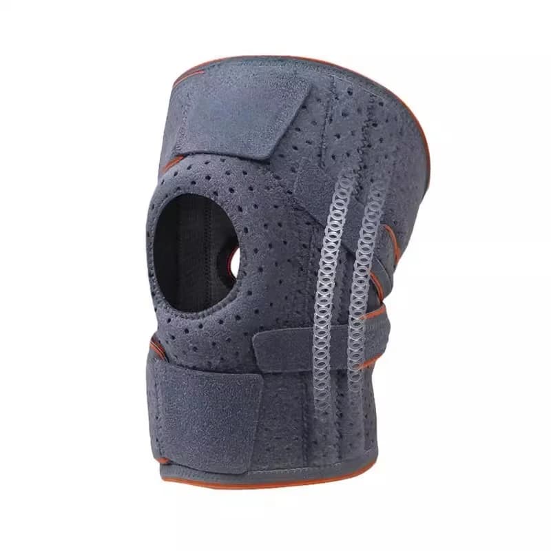 1 pz ginocchiere cinturino rotula supporto mediale menisco compressione in silicone equipaggiamento protettivo ginocchiere basket corsa prot