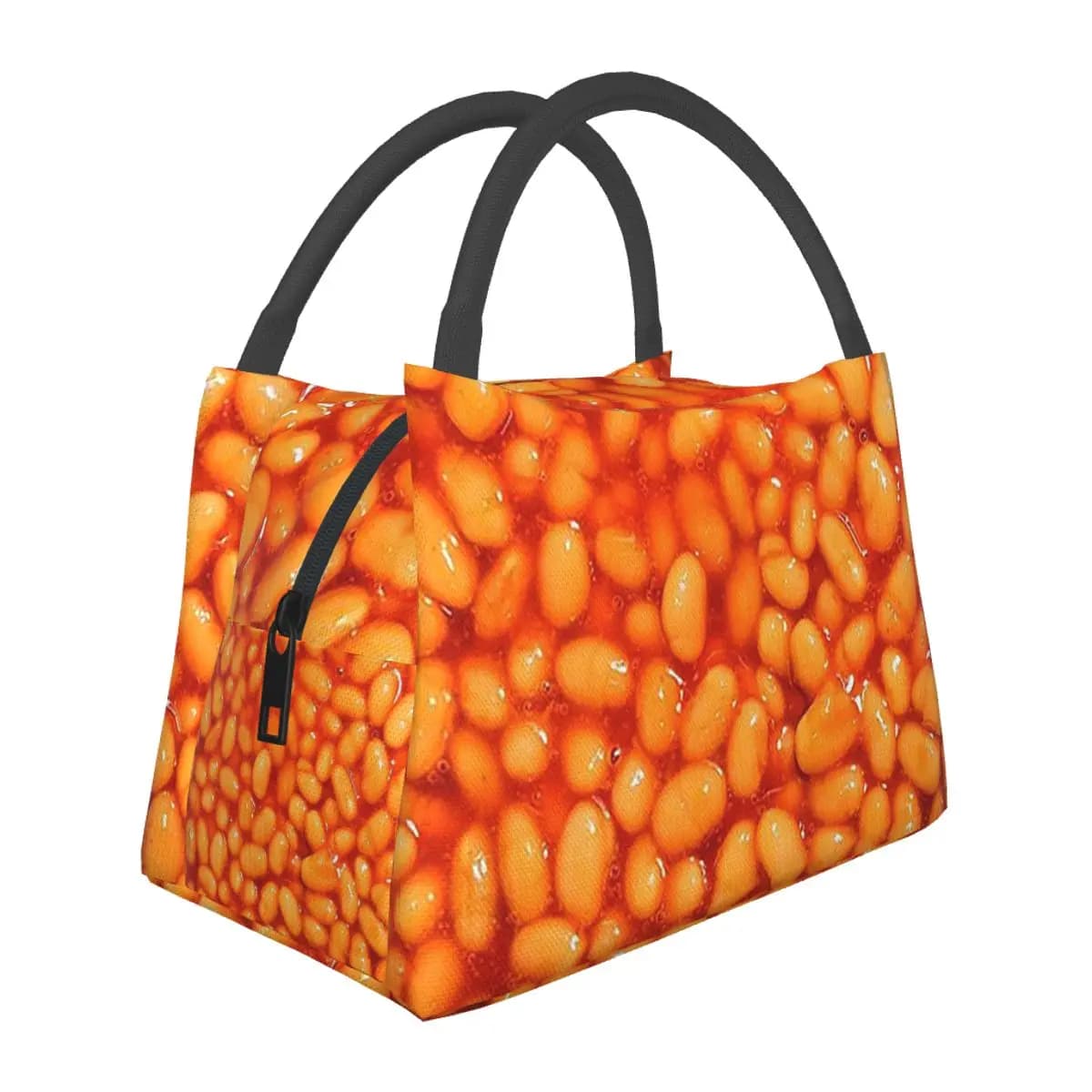 Baked Beans Insulated Lunch Bag for School Bento Storage Food Boxes Portable Container Cooler Thermal Lunch Box Tote