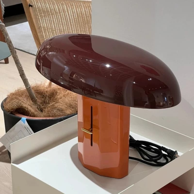 2026 Modern Spain Designer Art Table Light Mushroom Lamp Living Room Bedroom Study Hotel Bedside Decoration Ambient desk lamp
