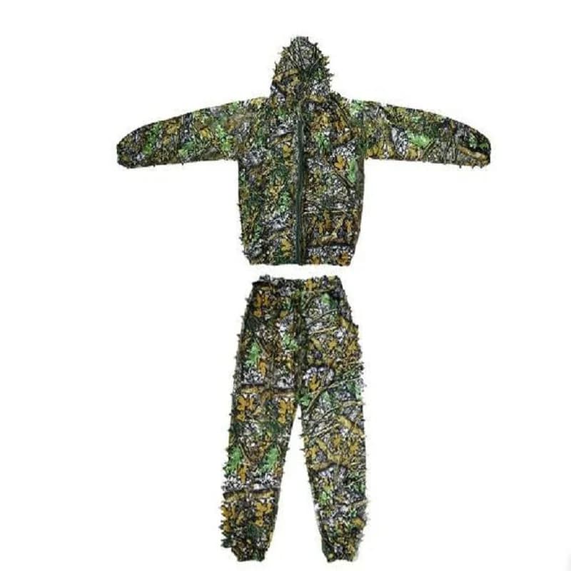 Abbigliamento da caccia 3D Sniper Airsoft Camouflage Ghillie Suit Uniforme militare Uomo Donna Bambini Abbigliamento tattico Paintball Giacche