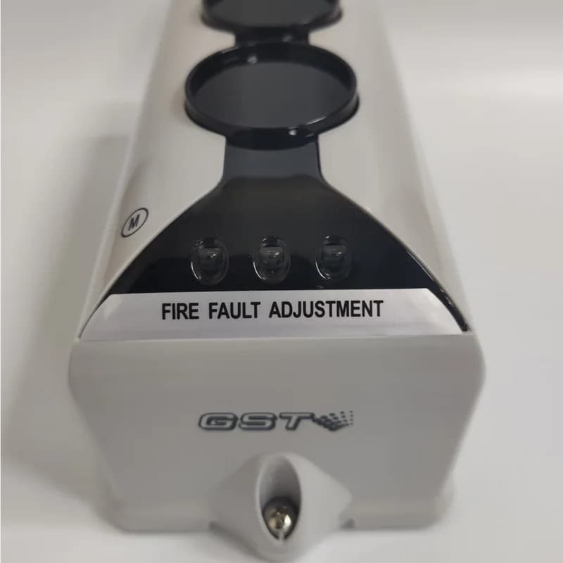 Rilevatore di fumo a raggio ottico GST JTY-HF-GST102 Rilevatore lineare riflettente convenzionale a 4 fili con uscita relè Rilevatore di raggi