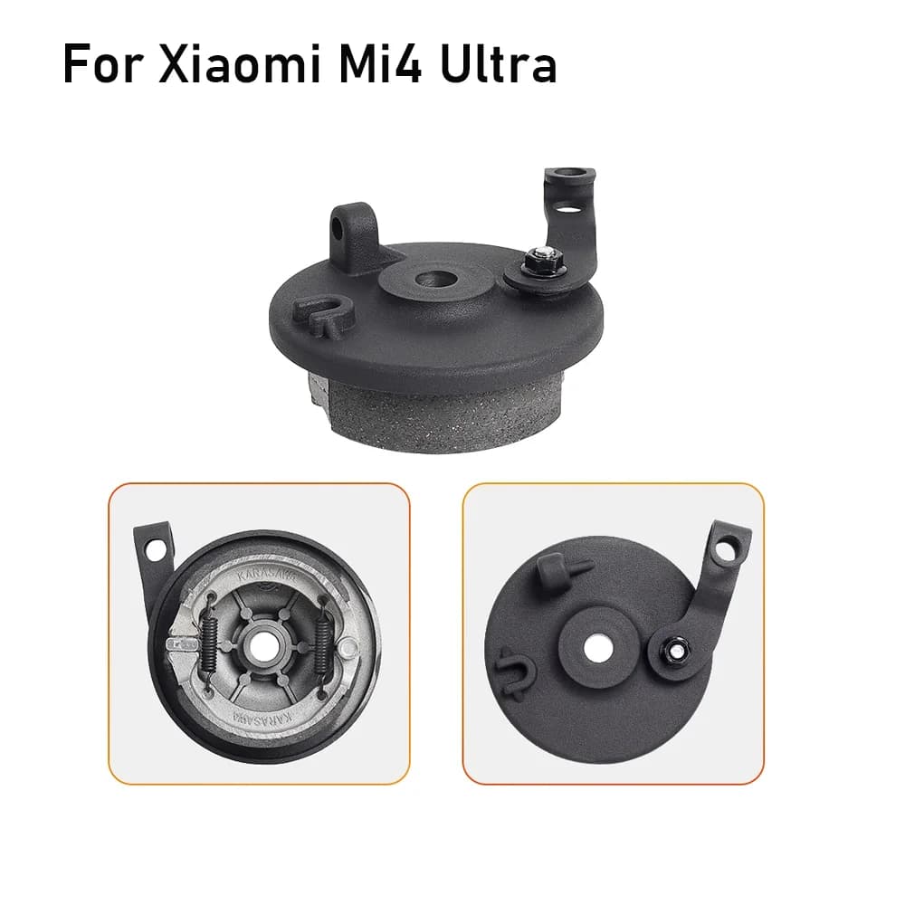 Electric Scooter Front Wheel Drum Brake Cover For Xiaomi Mi4 Ultra KickScooter Front Wheel Mechanical Brakes Pad Parts