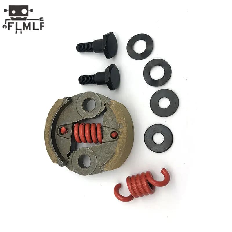 Rc Car 10000 8000 7000 6000 RPM Ganascia frizione/Set molla di ricambio 23cc ~ 71cc Motore per 1/5 Hpi Rofun Baja LT FG GoPed Redcat