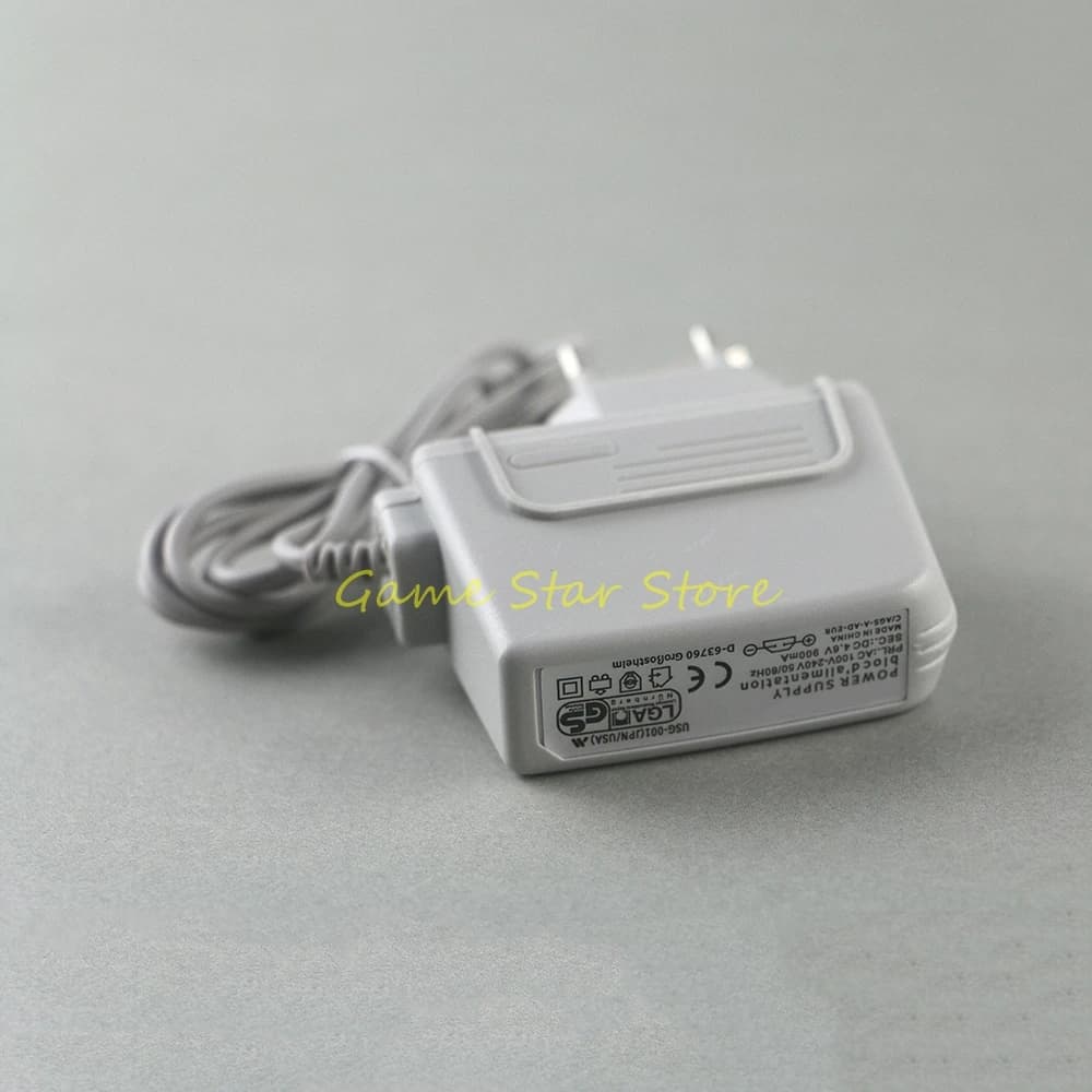 1pc Spina di UE Caricatore Per 3DS 3DSXL LL NUOVO 3DS XL LL Cavo di Ricarica Adattatore di Ricarica di Alimentazione Per 2DS NDSi XL LL
