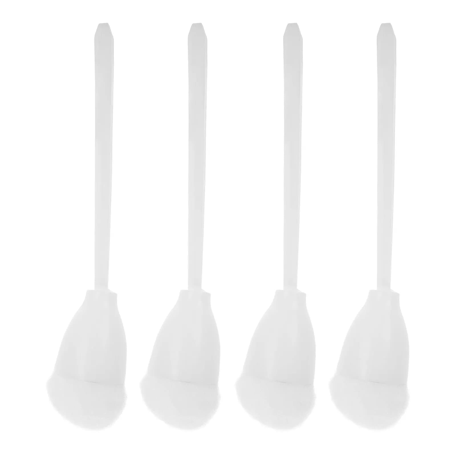 4Pcs Toilet Bowl Brush Ergonomic Bathroom Cleaning Tool Stubborn Stain Remover Toilet Cleaning Brush Bathroom Supplies