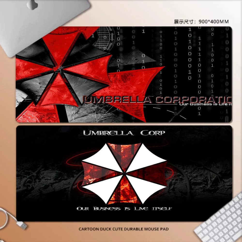 Games 3D R-Resident Evil Beautiful game mouse mat L XL XXL Game mouse pad Size for game keyboard