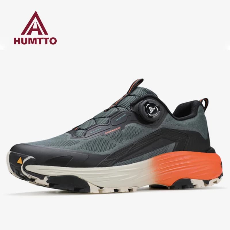 HUMTTO Scarpe da trekking da uomo superficie in mesh traspirante scarpe sportive da corsa leggere per esterni sneakers da donna scarpe da trekking alla caviglia