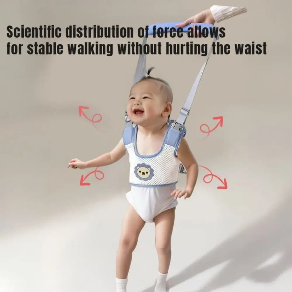 Safety Infant Walker Harness Handheld Adjustable Learning Walk Support Assist Trainer Long Non-slip Toddler Assistant Belt