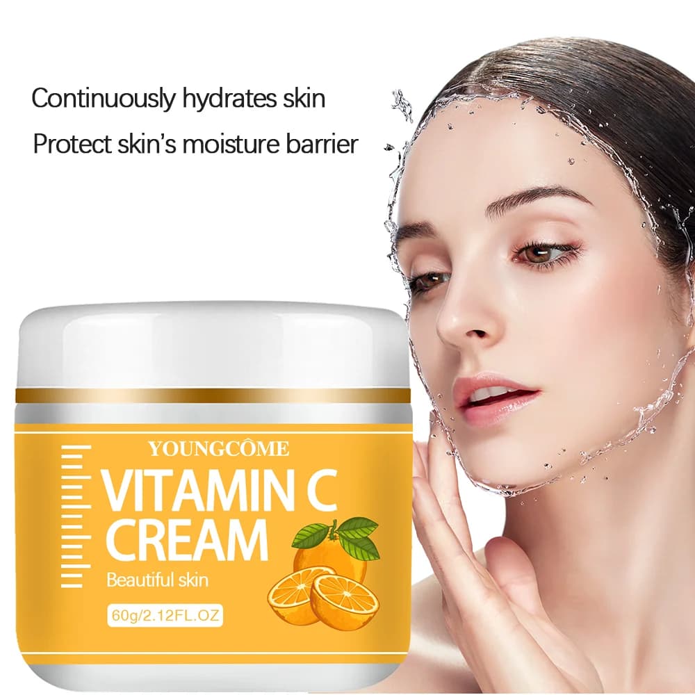 Hyaluronic Acid and Vitamin C Face Cream and Neck Stick Remover Siero Face Lifting Satin Dissolvency Thin Lines Anti-aging Essence