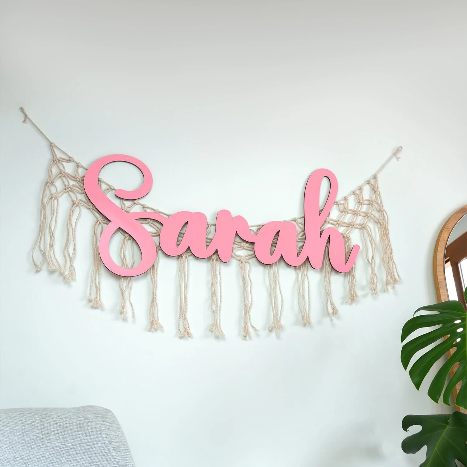 1pc Wooden custom decoration surname brand Customized gift Ideal wall decoration gifts and decorative signs,