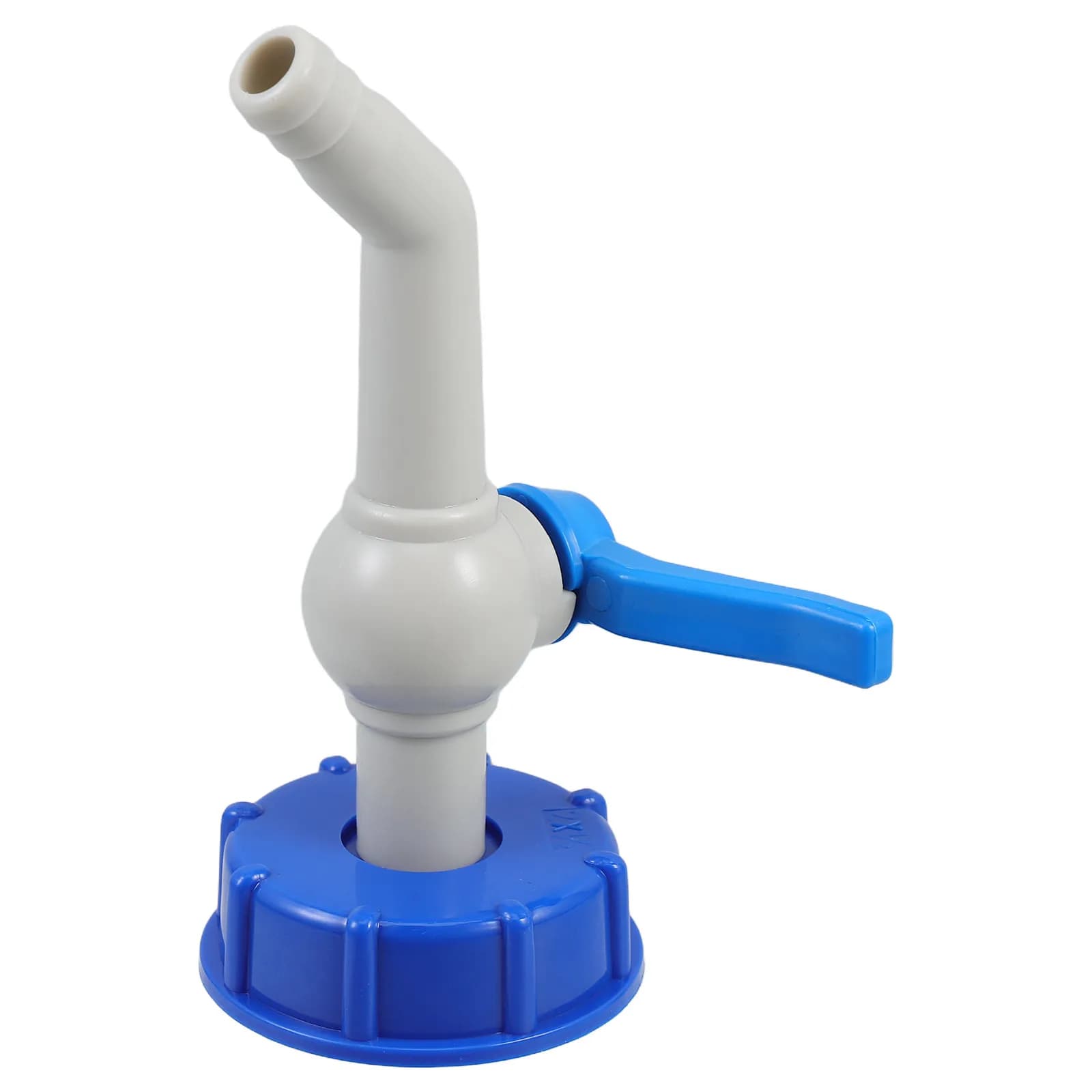 Adattatore Valvola IBC, Connettore Universale in Plastica per Acqua, Raccordo Rapido Antigoccia per Tubo da Giardino, Rubinetto Esterno