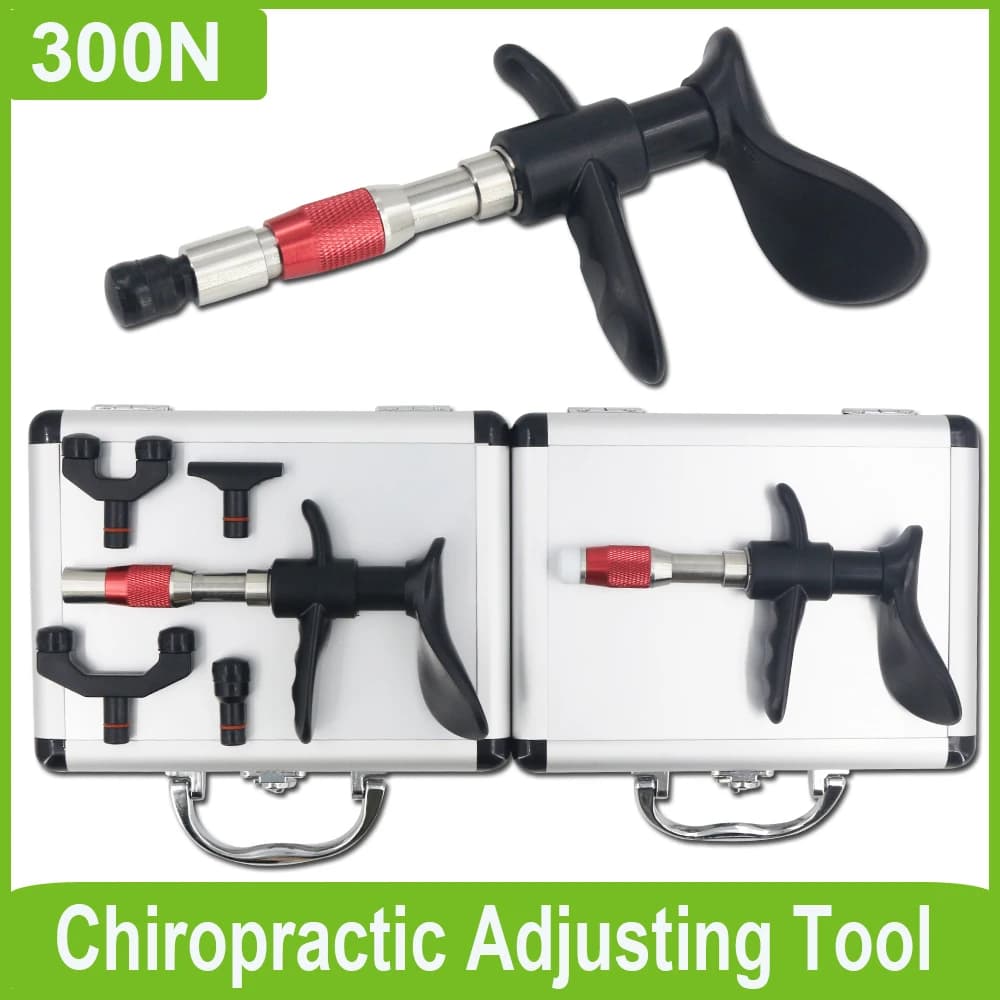 Manual Tools for Chiropractics, Alleviano il Dolore Cervicale, Spinal Correction, Portable Muscular Massage Gun