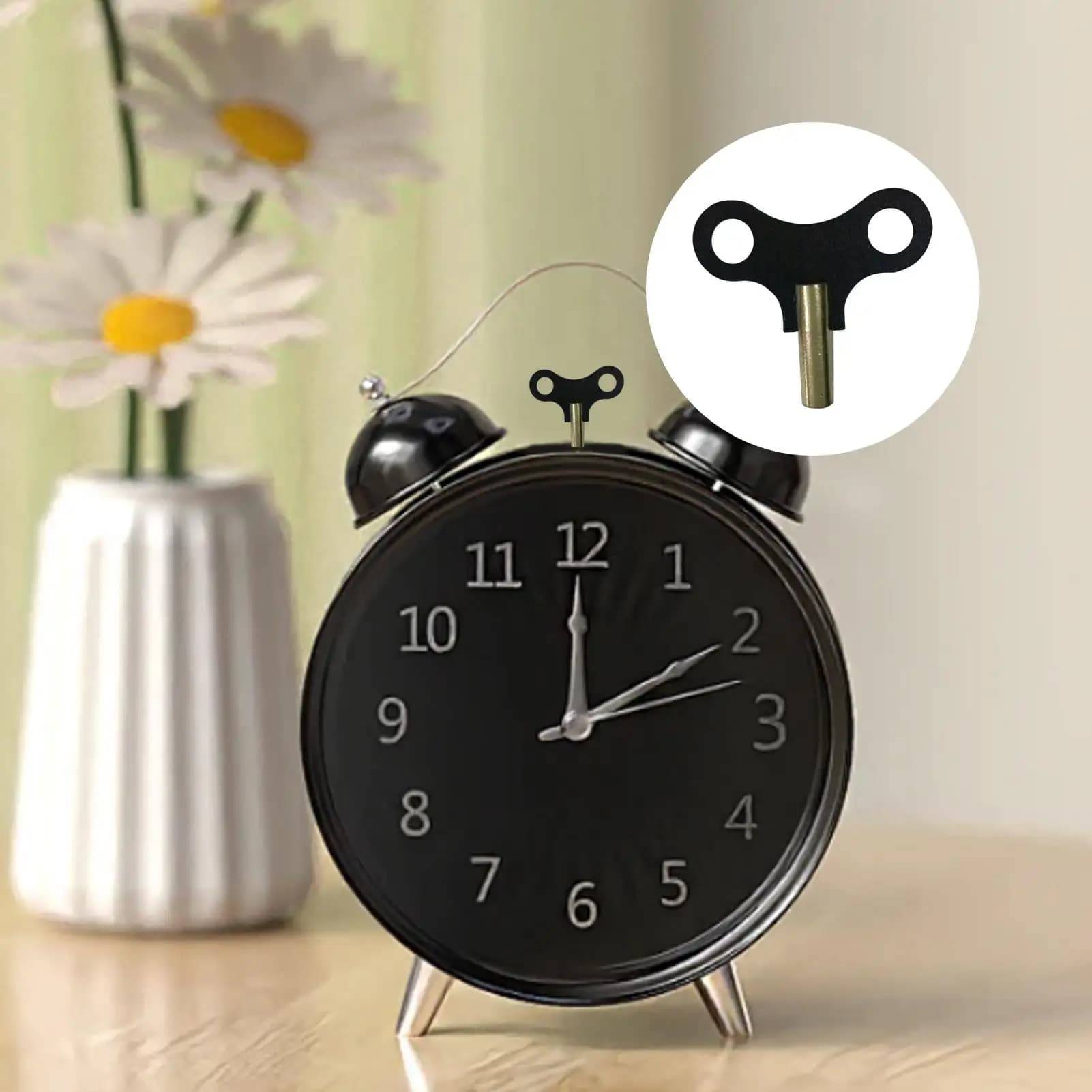 Set di chiavi di precisione per carica orologi in acciaio ad alto tenore di carbonio, strumento conciso per orologiai, per la regolazione accurata di orologi a molla e per la riparazione e manutenzione.