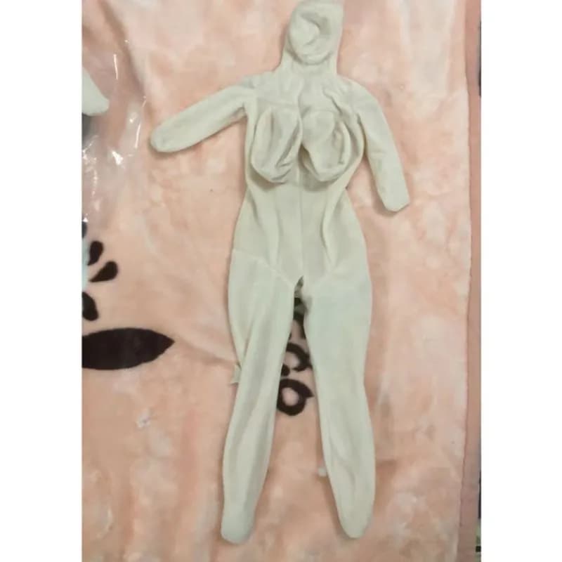 Coperte per bambole in flanella tinta unita creative, senza imbottitura, copricuscino simulato a forma di manichino, lavabile, per decorazione e oggetti di scena