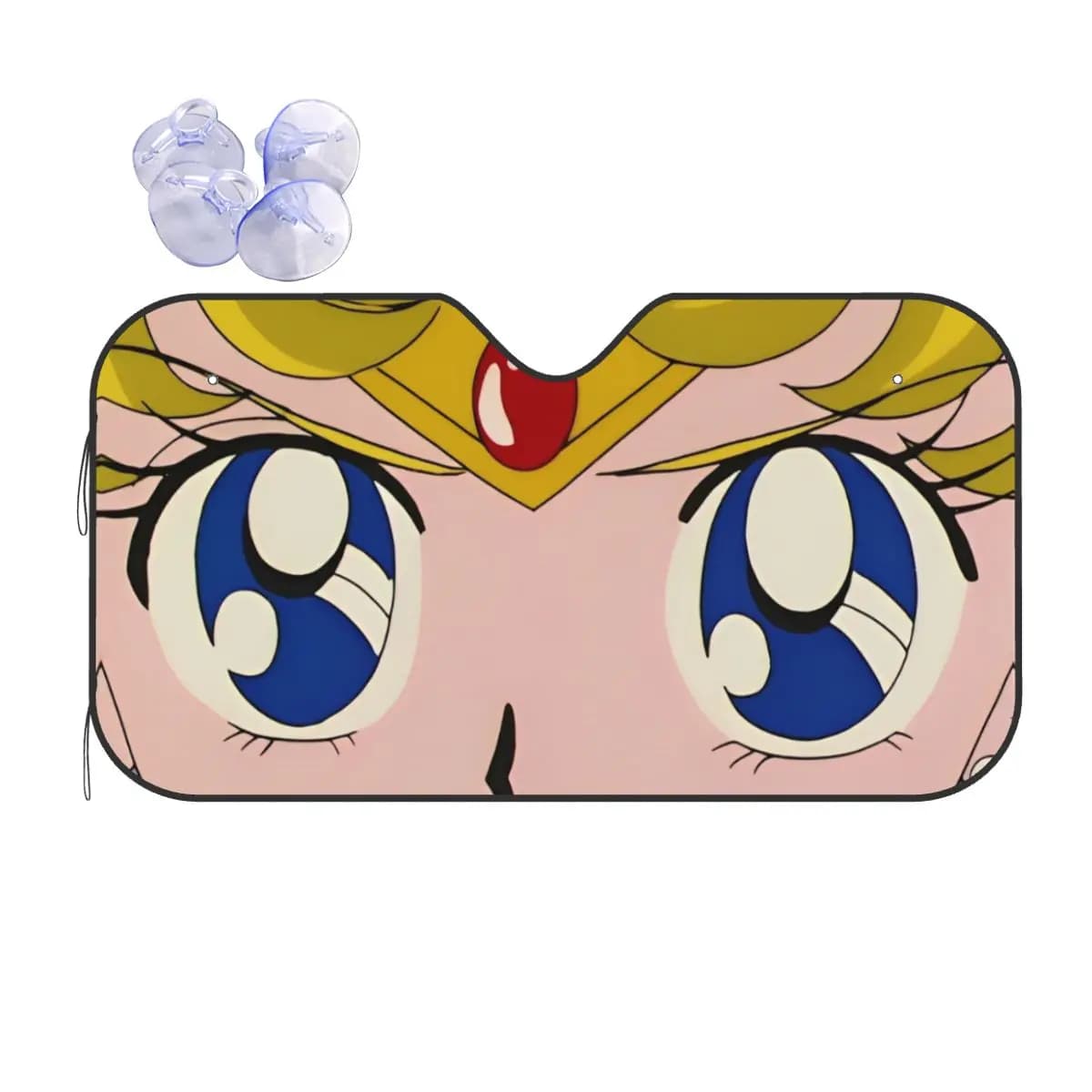 Parasole per Parabrezza Sailor Moon, Simpatico Parasole per Finestrino Anteriore Auto 70x130cm, Accessori e Coperture per Parasole