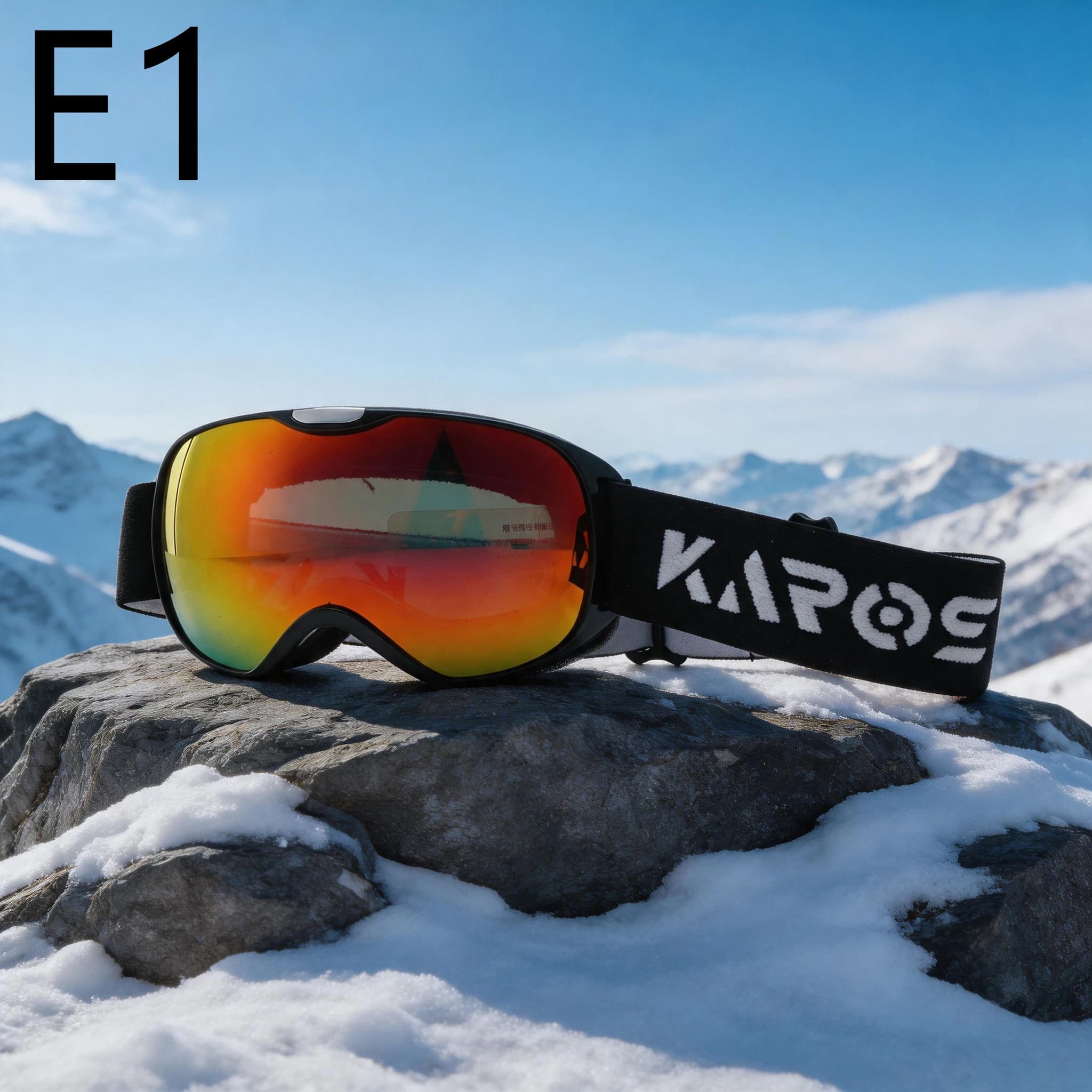 Premium Kids Ski Goggles, Spherical Double‑Layer Anti‑Fog HD Wind‑Dust‑Proof UV400 Eyewear for Skiing & Cycling