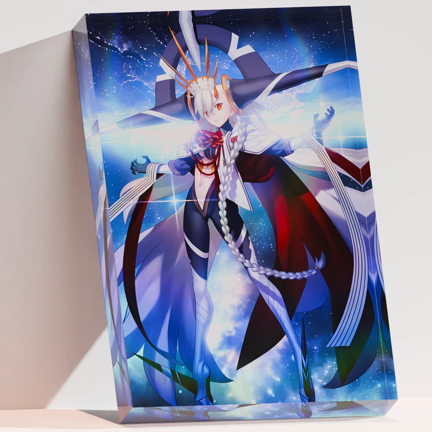 Custom 3D Acrylic Crystal Block Fate Grand Order U-Olga Marie FGO Figure Stand Cubo Holografico Print Your Image Fan Collection