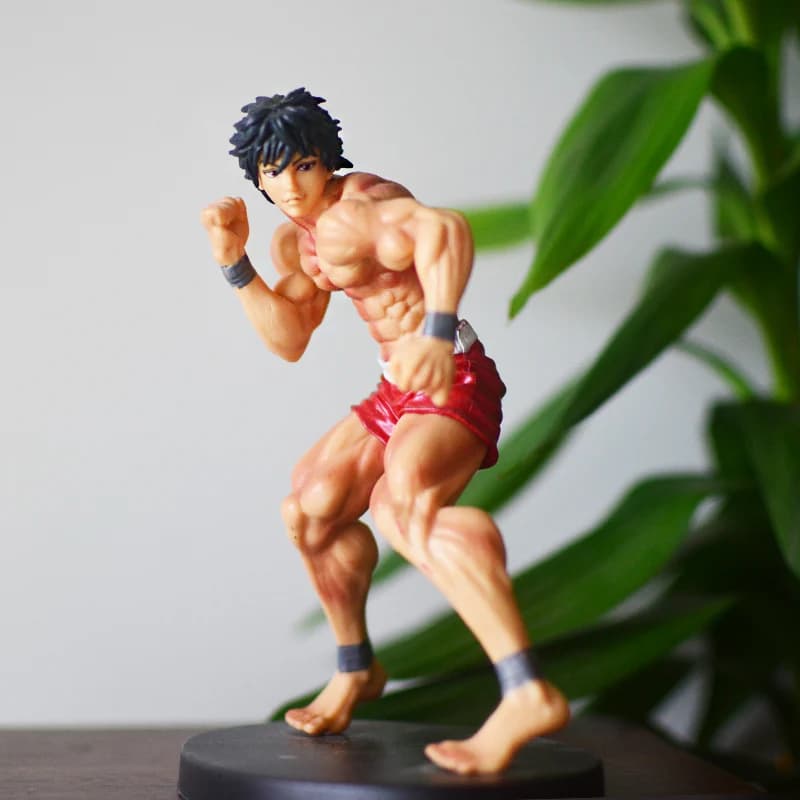 Action Figure di Baki Hanma - Personaggio da Combattimento a Mano a Mano da 15 cm dall'Anime Baki the Grappler - Statua Modello da Collezione per Decorazione