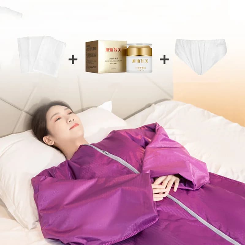 Riscaldamento Sauna coperta dimagrante Detox e perdita di peso per le donne salone di bellezza impermeabile perdita di peso coperta Sauna professionale