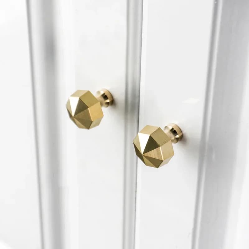 Maniglie per mobili in ottone Pomelli e maniglie per porte moderne in oro per armadietti da cucina, armadi, cassetti, decorazioni per la casa
