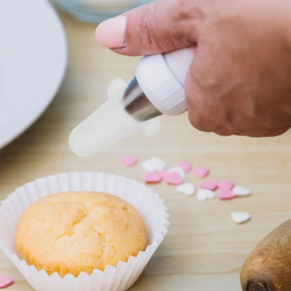 Set di 6 Tappi Protettivi in Silicone per Ugelli da Pasticceria, Accessori per Decorazione Torte, Kit per Pasticceri Principianti