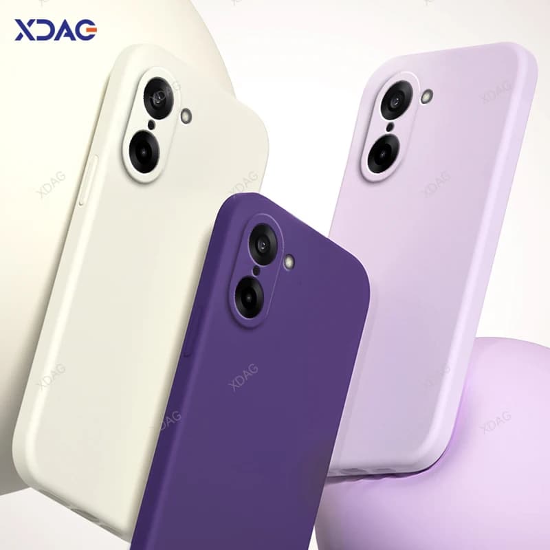 Custodia in silicone liquido antiurto color caramello per OnePlus Nord CE5 CE 5 Ace5 Ace 5 Racing 5G Cover posteriore per telefono TPU originale Premium