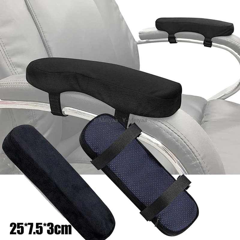 Nuovo cuscino per bracciolo in memory foam a rimbalzo lento, tappetino per sedia, copertura per gomito