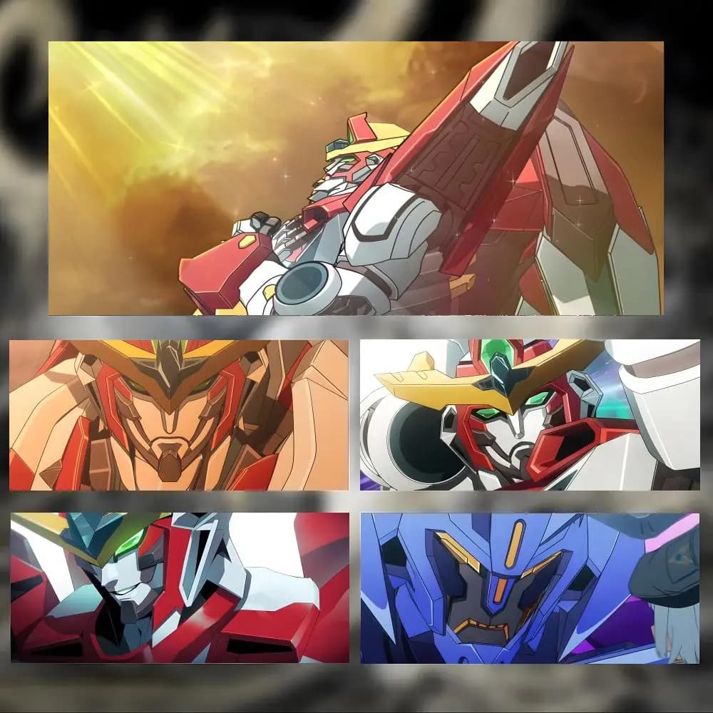 Fantastico Tappetino per Mouse Anime B-Bang Brave Bang Bravern, Grande e Spesso, con Bordi Cuciti, per Gaming su PC